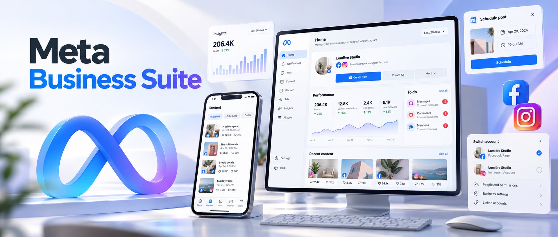 Meta Business Suite: Complete 2026 Guide to Login, Setup, Instagram & Ads
